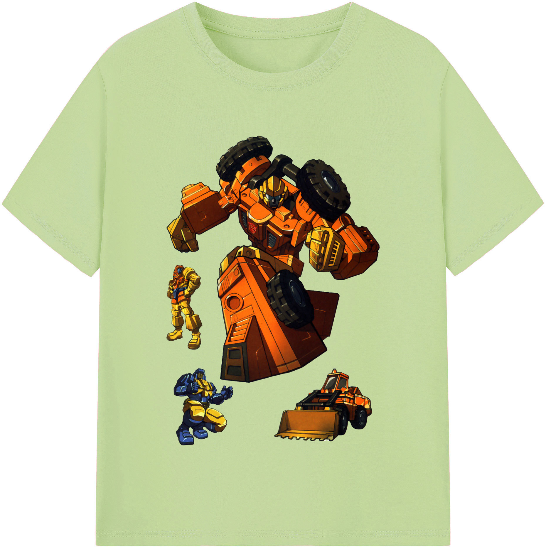 （画像用）  綿100％半袖Tシャツ（フロントプリント）